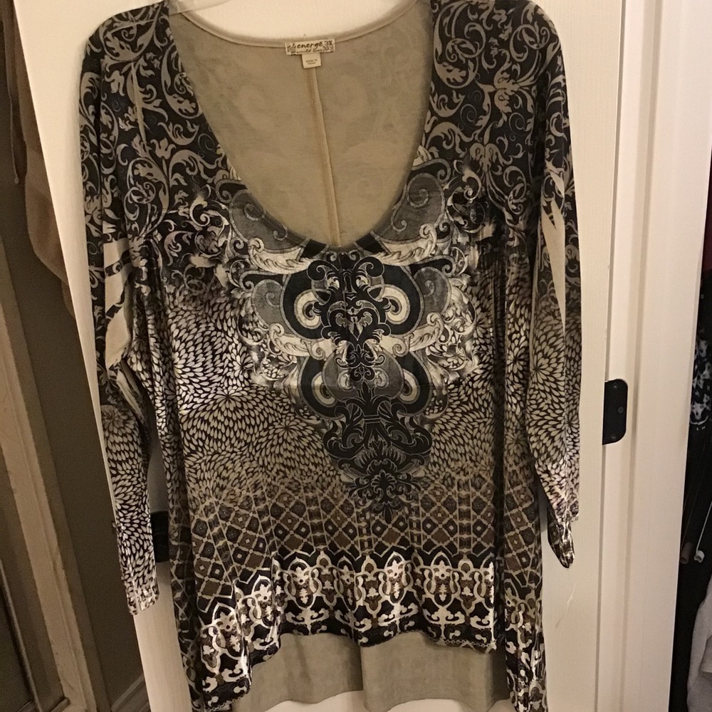 Energe World Wear printed blouse